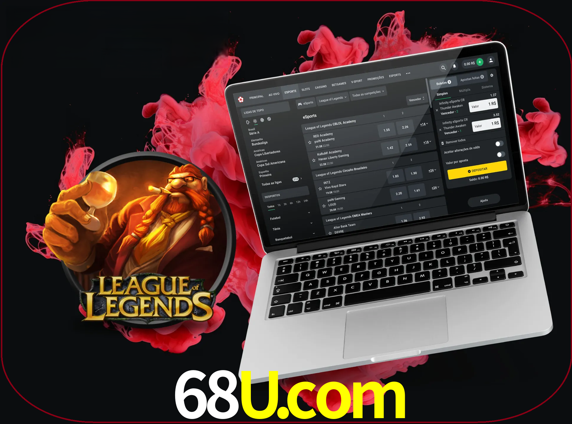 Se é um fã deste jogo, muitos torneios fantásticos que o vão surpreender estão disponíveis no 68u.